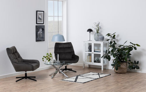 Rebellenclub Fauteuil Brylle - Bruingrijs - vtwonen shop