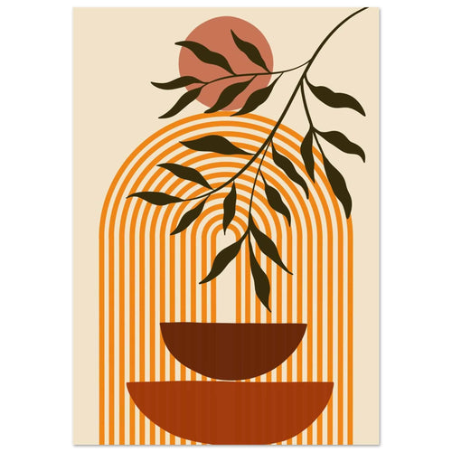 Artfulprints  Boho – Golden arch   poster 70x100 cm - vtwonen shop