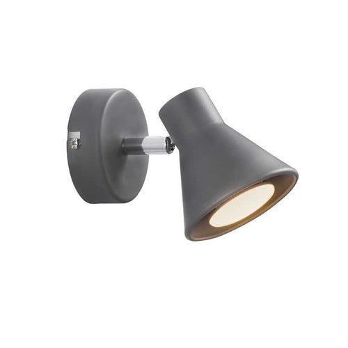 Nordlux Eik Wandlamp - GU10 - Grijs
