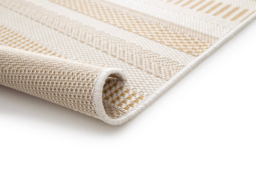 AFK Living vloerkleed Solea - voor binnen en buiten - geel - 160 x 230 cm