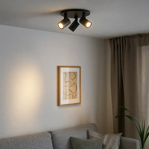 Highlight spot HALO - 3 lichts - 25  x 15   cm - zwart - vtwonen shop