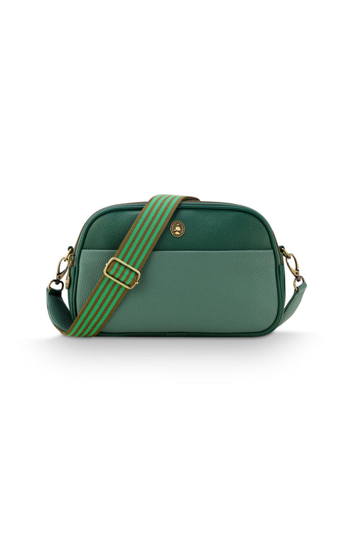 Pip Studio - Frida Crossbody Tas Dames - Groen - 26.5x7.5x16.5cm - vtwonen shop