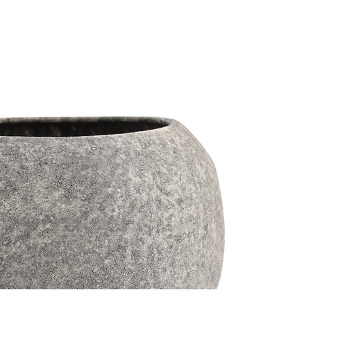 S|P Collection - Sierschaal 31xH18cm antraciet Cave