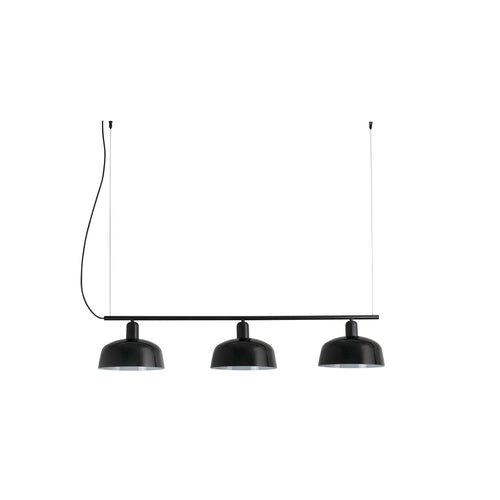 Faro Tatawin Medium zwarte lineaire staaf hanglamp