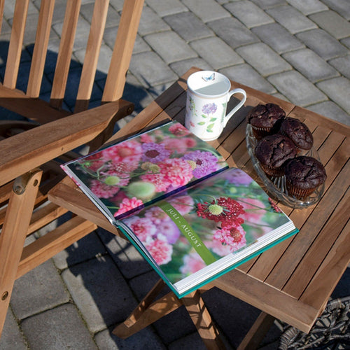 Artichok Jennifer inklapbare houten tuintafel - 50 x 50 cm - vtwonen shop