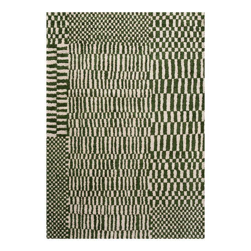Louis De Poortere vloerkleed Oasis - groen - 200x280cm - vtwonen shop