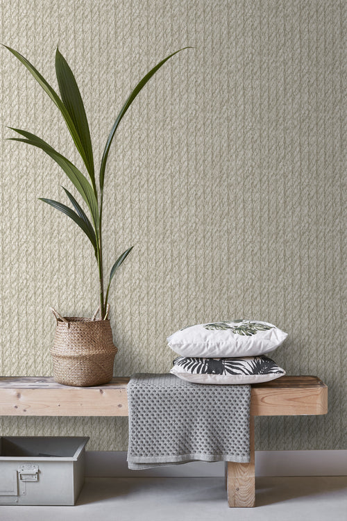 ESTAhome behang touw-motief beige - 53 cm x 10,05 m - 138246 - vtwonen shop