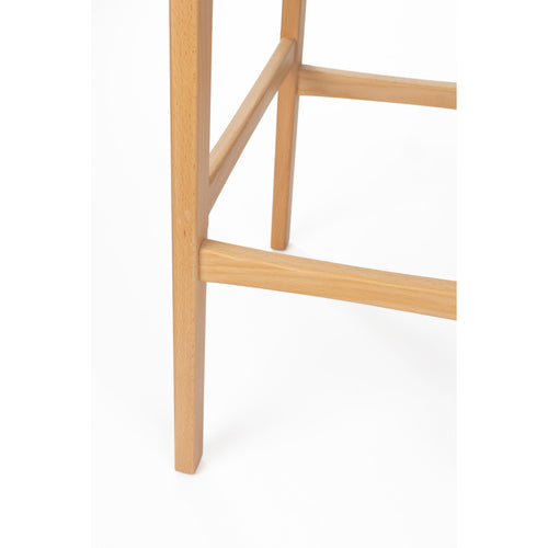Zuiver Fleur Barkruk Hout Beige