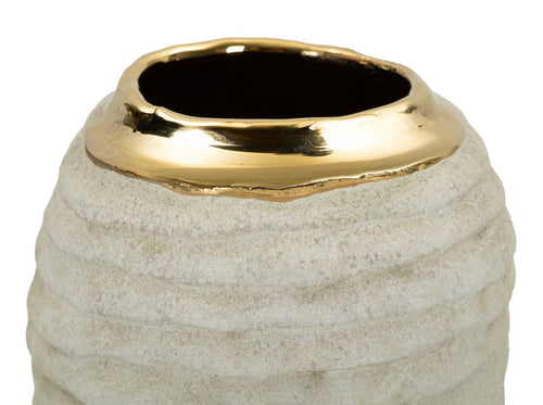 Mauro Ferretti vaas - Ø 12,5x25 cm - goud