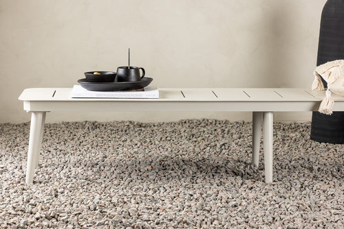 Rebellenclub Tuinbank Vesper - 180 x 36cm - Beige
