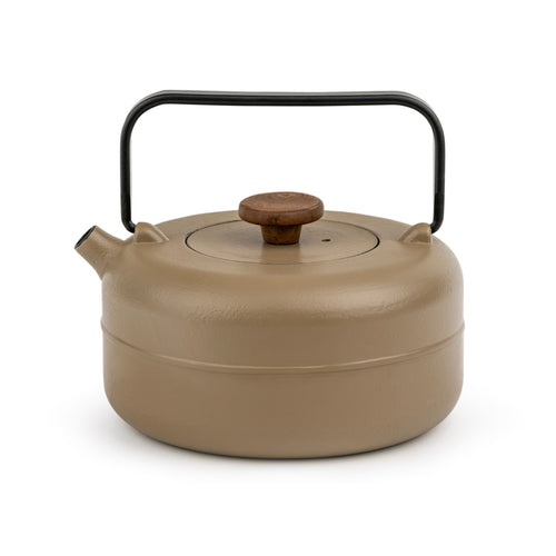 Bredemeijer - Theepot Henan 0,75L gietijzer beige - vtwonen shop