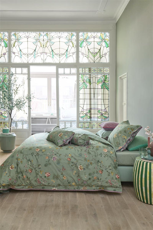 Pip Studio dekbedovertrek La Dolce Vita - 260x200/220 cm - groen