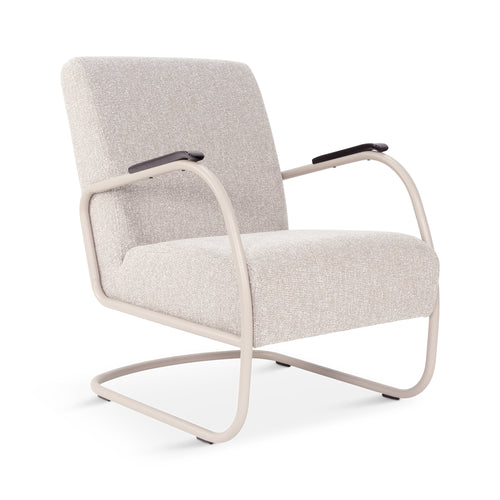 Spinder Design Retro Fauteuil - Jacquard - Mushroom/Sandstone