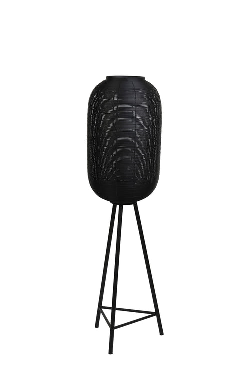 Light & Living vloerlamp TOMEK  - 35x35x136cm - zwart