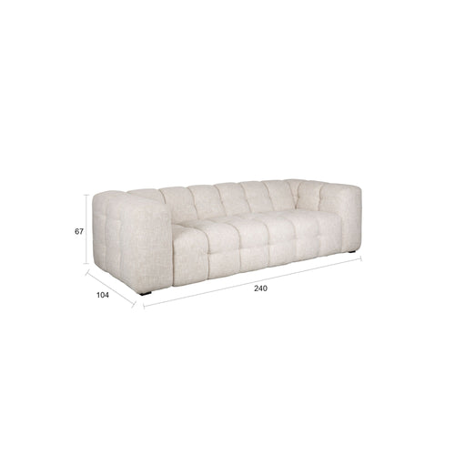Housecraft Living Trenta 3-zitsbank Beige