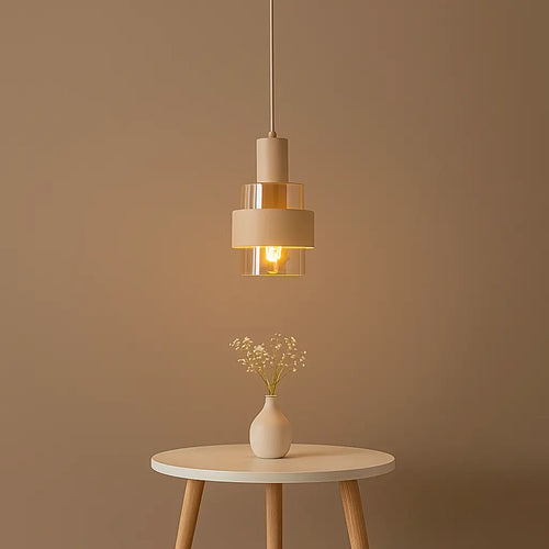 Highlight hanglamp Marrone - 1 lichts - 18  x 150   cm - beige - vtwonen shop