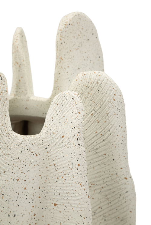 Mauro Ferretti vaas - 23x50 cm - beige