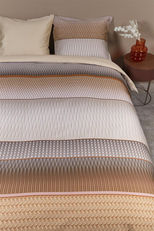 Kardol dekbedovertrek Millenial - 140x200/220 cm - steenrood