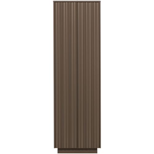 WOOOD hoge kast Nova - Grenen - Truffel Bruin - 215x67x40