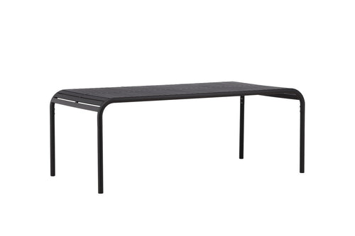 Rebellenclub Rechthoekige Tuintafel Apollo - 200 x 100 cm - Antraciet - vtwonen shop