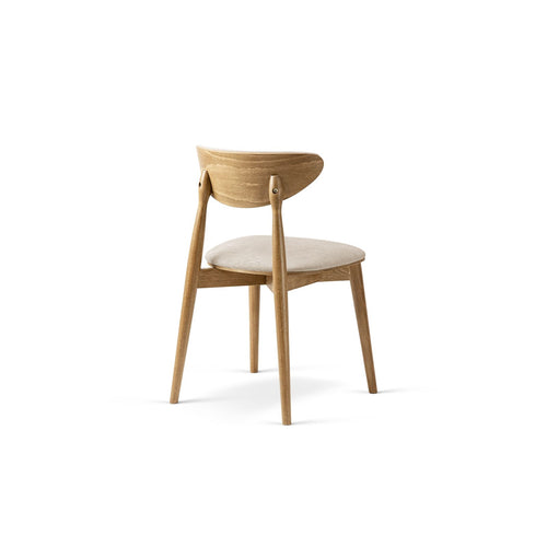 Set van 2 stoelen Rina chenille beige - 48x47.5x79cm
