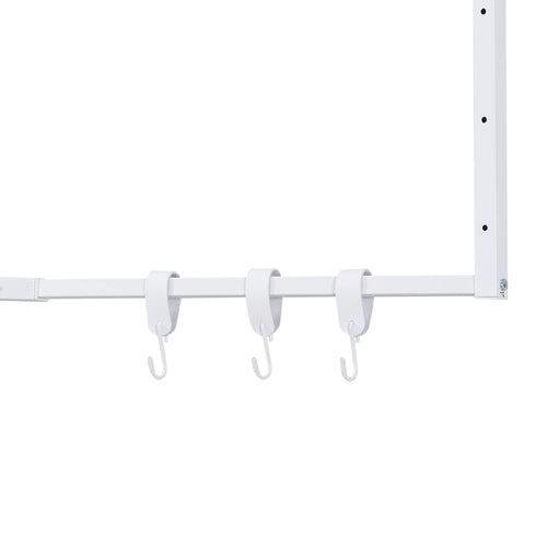 HOME DELUXE - SWAY kapstok - inclusief hangers en haken - kleur: wit - vtwonen shop
