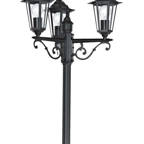 EGLO staande lamp buiten Laterna 4 - e27 - 192 cm - zwart