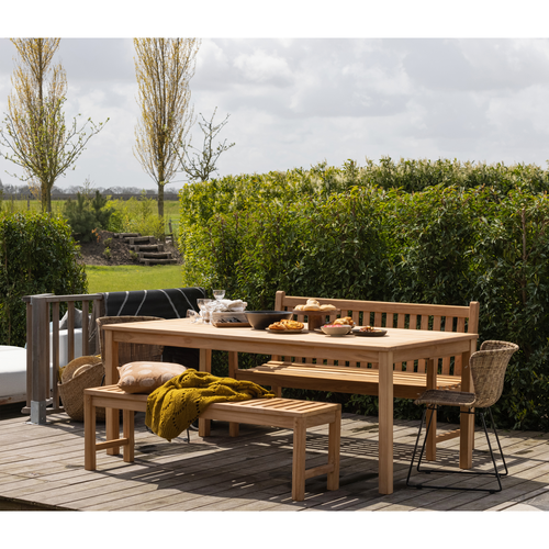 WOOOD tuinstoelen Wings - Polyester - Naturel - 78x55x54 - Set van 2 - vtwonen shop