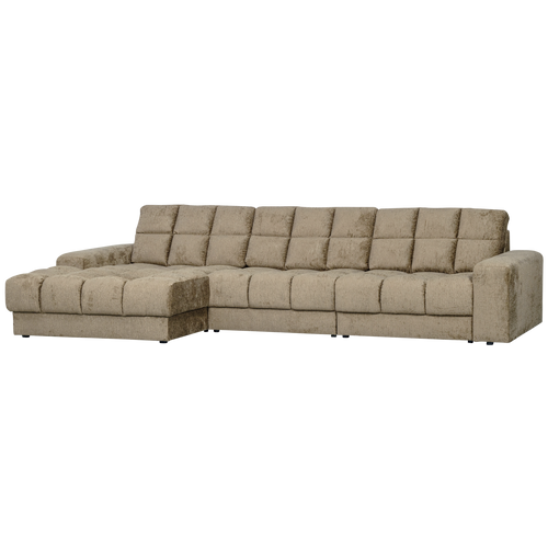 WOOOD chaise longue links Second Date - Structure Velvet - Wheatfield - vtwonen shop