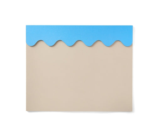 Printworks Bureau Onderlegger - Beige/Blauw - vtwonen shop