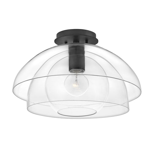 Elstead Hinkley Lotus Dome hanglamp zwart