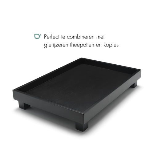 Bredemeijer -  Dienblad Izumi rechthoekig zwart - vtwonen shop