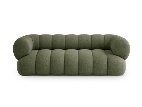 Cosmopolitan Design Bank Koge 3-zits, chenille groente - 95x210x70cm