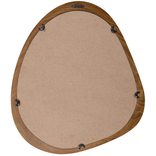 WOOOD spiegel Leif - Hout - Naturel - 48x44x2 - vtwonen shop