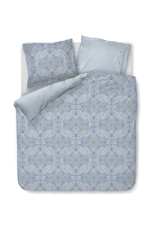 Pip Studio  Moon Flower - 260 x 200/220 cm - Licht blauw