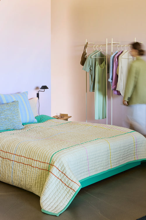 Hübsch hanger Apply - ijzer - 42x3xh23cm