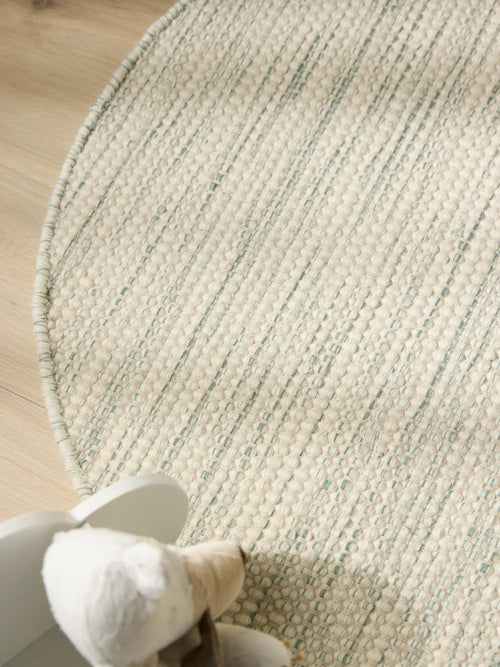 benuta kindervloerkleed Rocky - groen - ø 100 cm