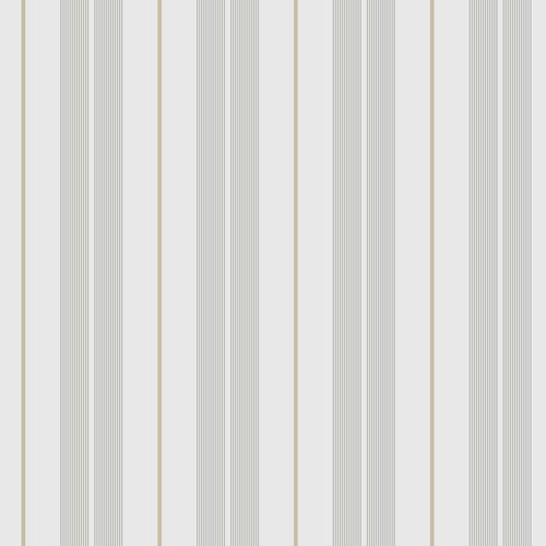 Sanders & Sanders behang strepen groen en grijs - 53 cm x 10.05 m - 640694