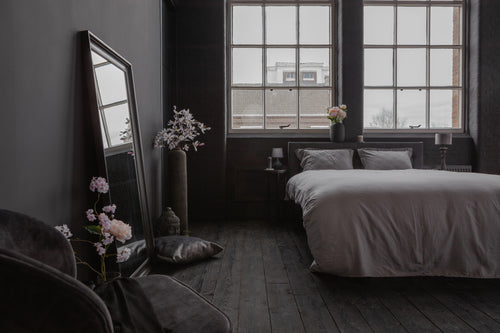 Ten Cate premium - dekbedovertrekset - 140x200/220 - 100% linnen - grijs - vtwonen shop