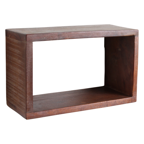 Raw Materials open wandplank - FSC-gerecycled hout - 12x15x22 cm - vtwonen shop