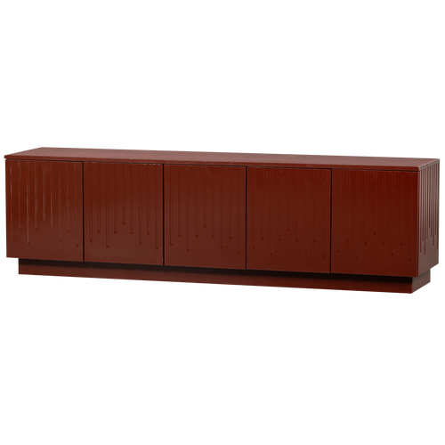 BePureHome tv-meubel Pencil - Grenen - Merlot Gloss - 52x180x40 - vtwonen shop