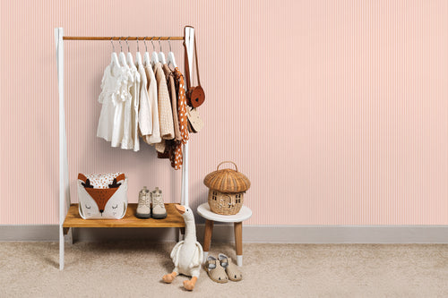 Sanders & Sanders behang strepen roze - 50 x 900 cm - 935385