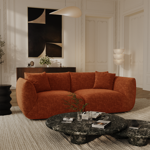 Sia Home - Modulaire bank NOOMA - chenillefluweel  216cm