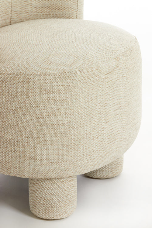 Light & Living stoel KAMOVA - Ø65x78cm - bruin - vtwonen shop