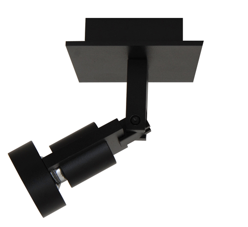 Artdelight Plafondlamp Tech 1L - Zwart