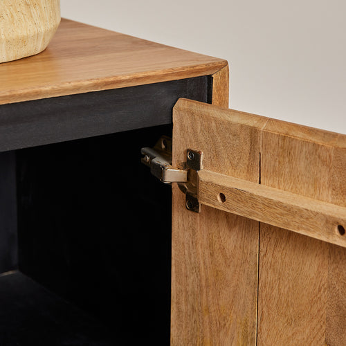 StarFurn Kabinetkast RichWood - Naturel Hout - 100x45x85cm