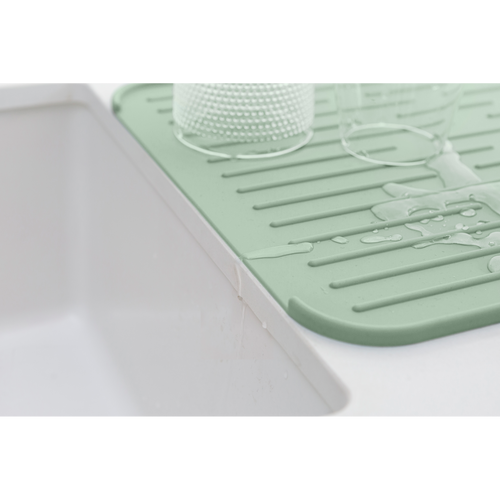 Brabantia SinkSide Silicone afdruipmat - Jade Green