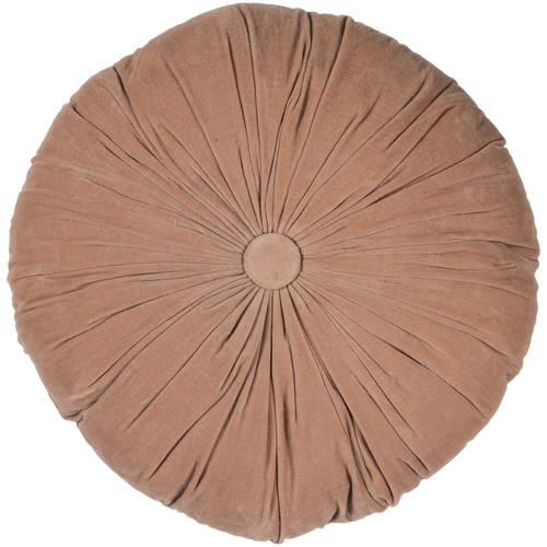 WOOOD kussens Feis - Velvet stof - Roze/Naturel - Set Van 3 - vtwonen shop