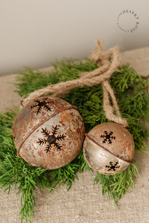 Sommerfield kerstbel roest L - diameter 9cm - vtwonen shop