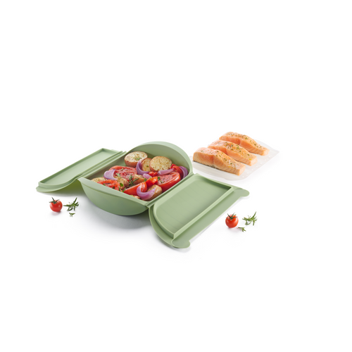 Lékué Stoomkoker met plateau 4 p.